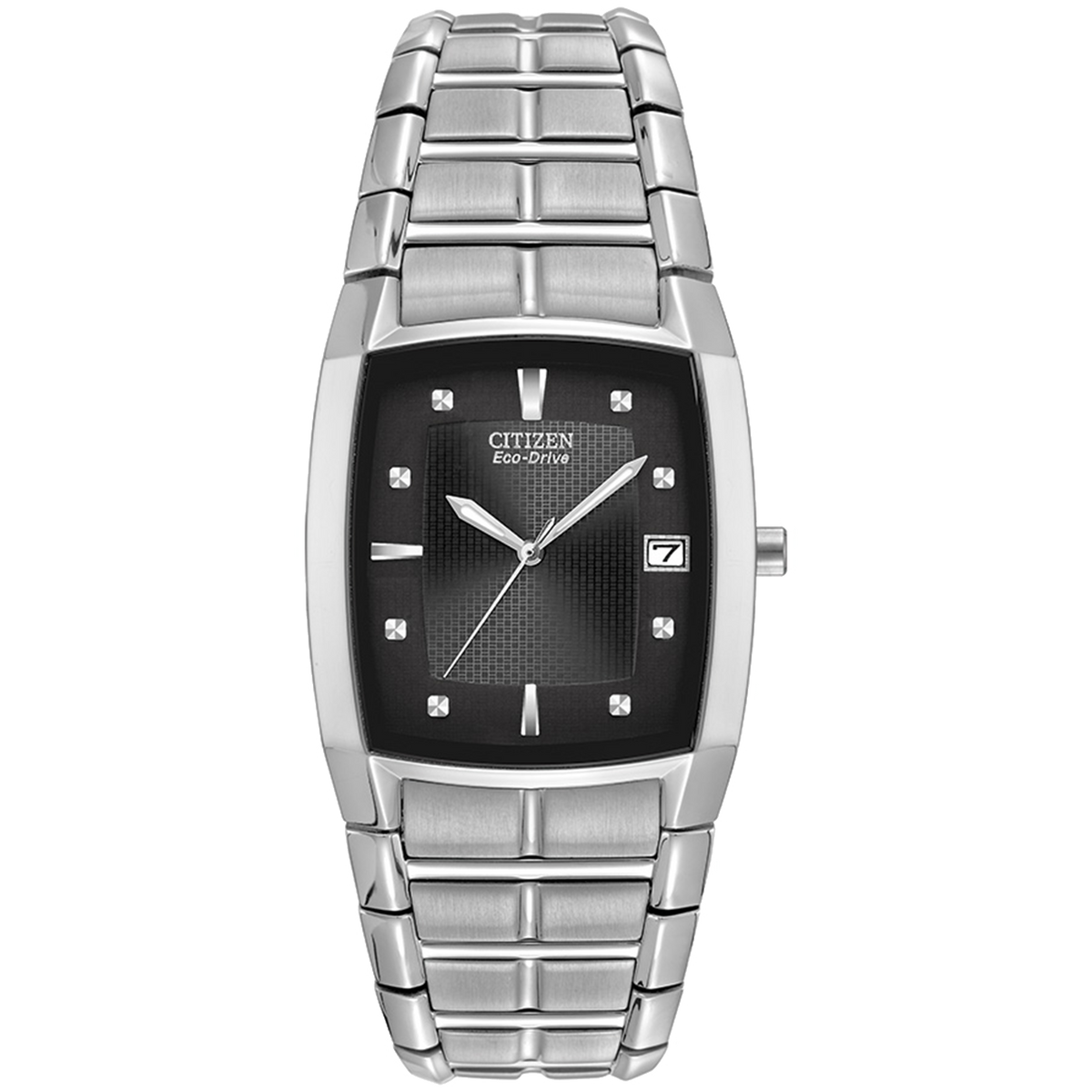 Citizen Eco-Drive - Chandler- Stainless Steel with Black Dial