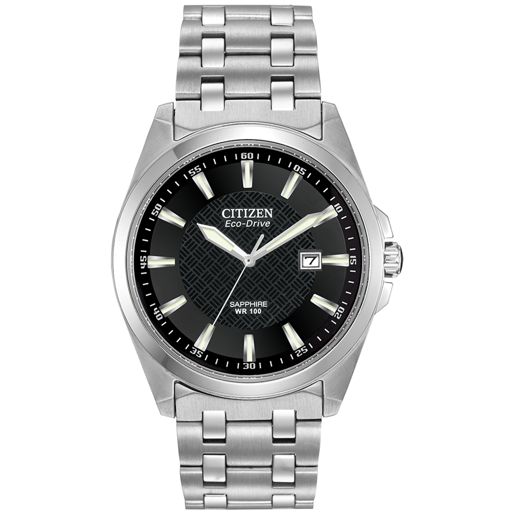 Citizen Eco-Drive - Stainless Steel with Sapphire Crystal