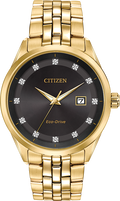 Citizen Eco-Drive - Corso - Gold Tone with Diamonds