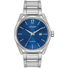 Citizen Eco Drive CTO Blue Dial BM7410 51L