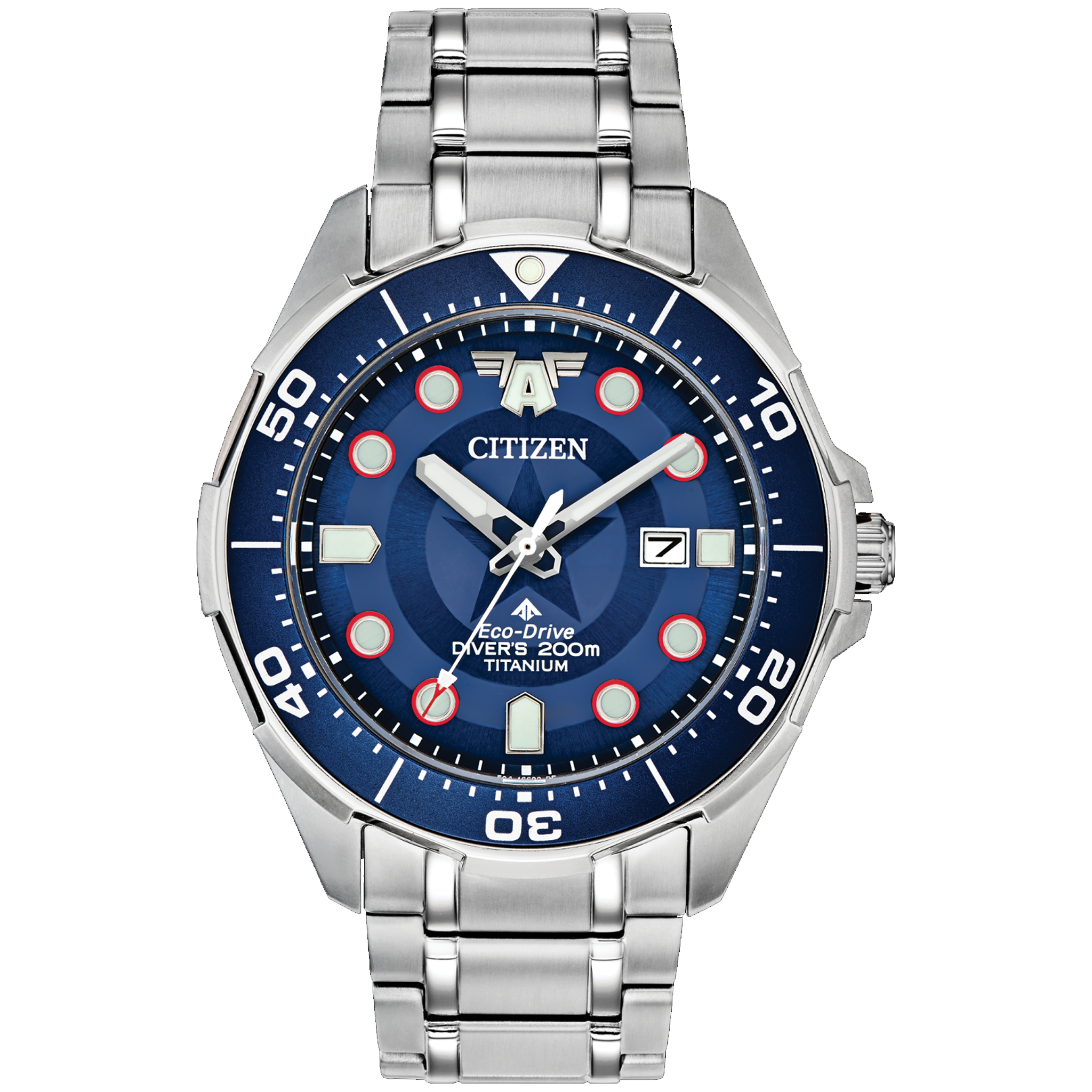 Citizen Eco-Drive - Promaster Diver Marvel Captain America BN0208-54W