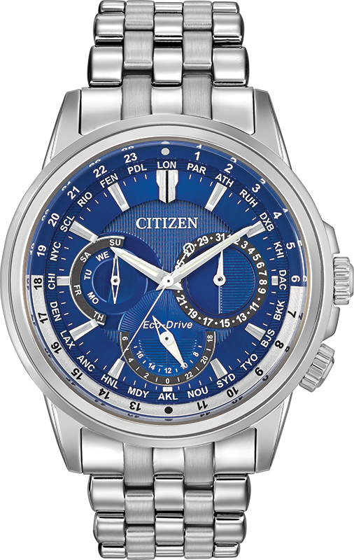 Citizen Eco-Drive - Stainless Steel Calendrier