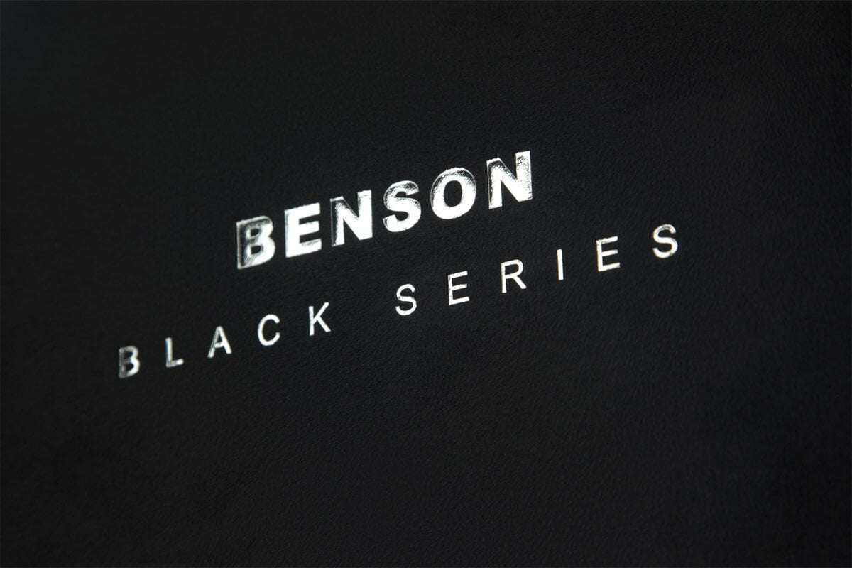 Benson Black Series - 2 Watch Winder and Box in Black