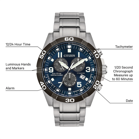 Citizen Eco-Drive - Brycen - Chronograph BL5568-54L