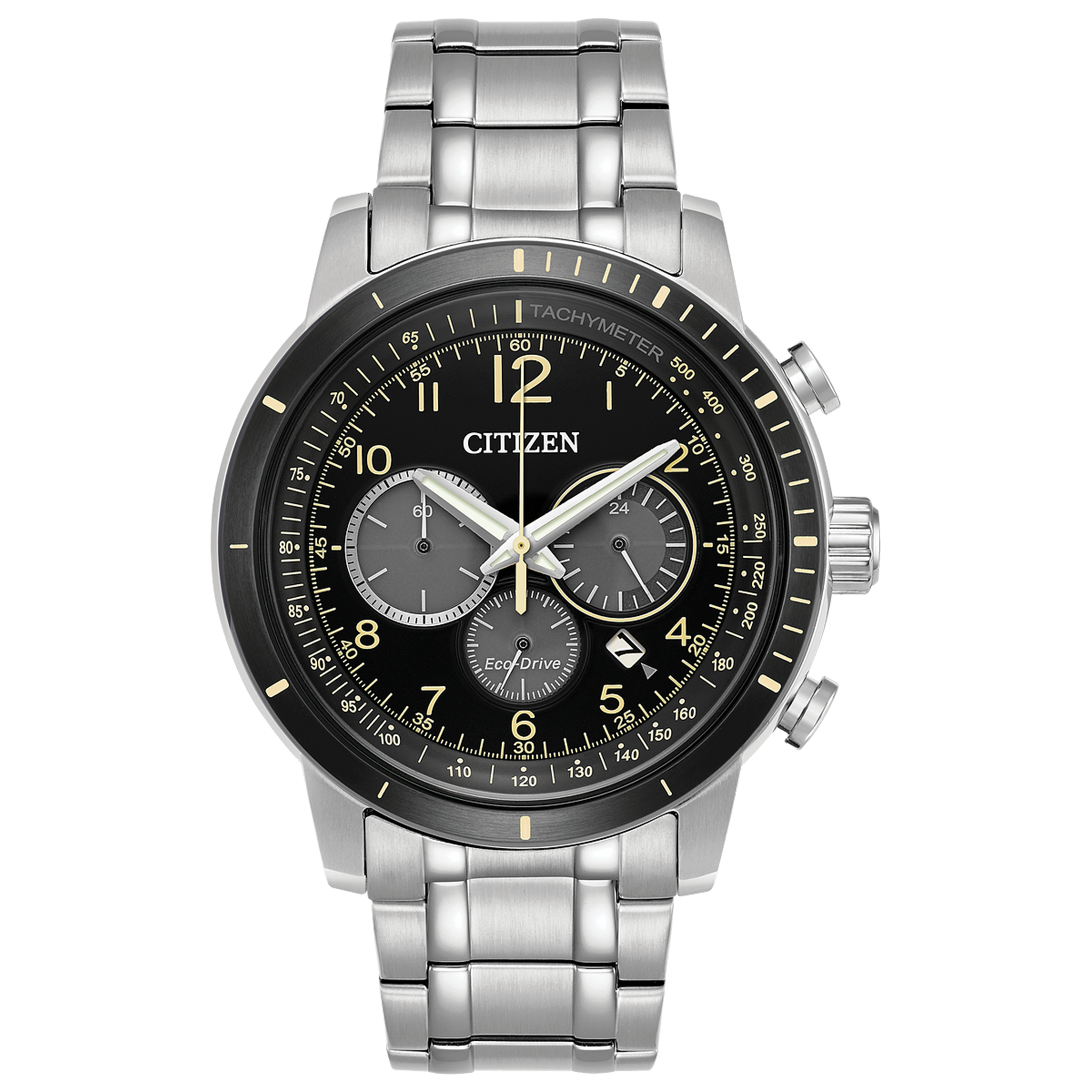 Brycen chronograph black dial men's watch best sale