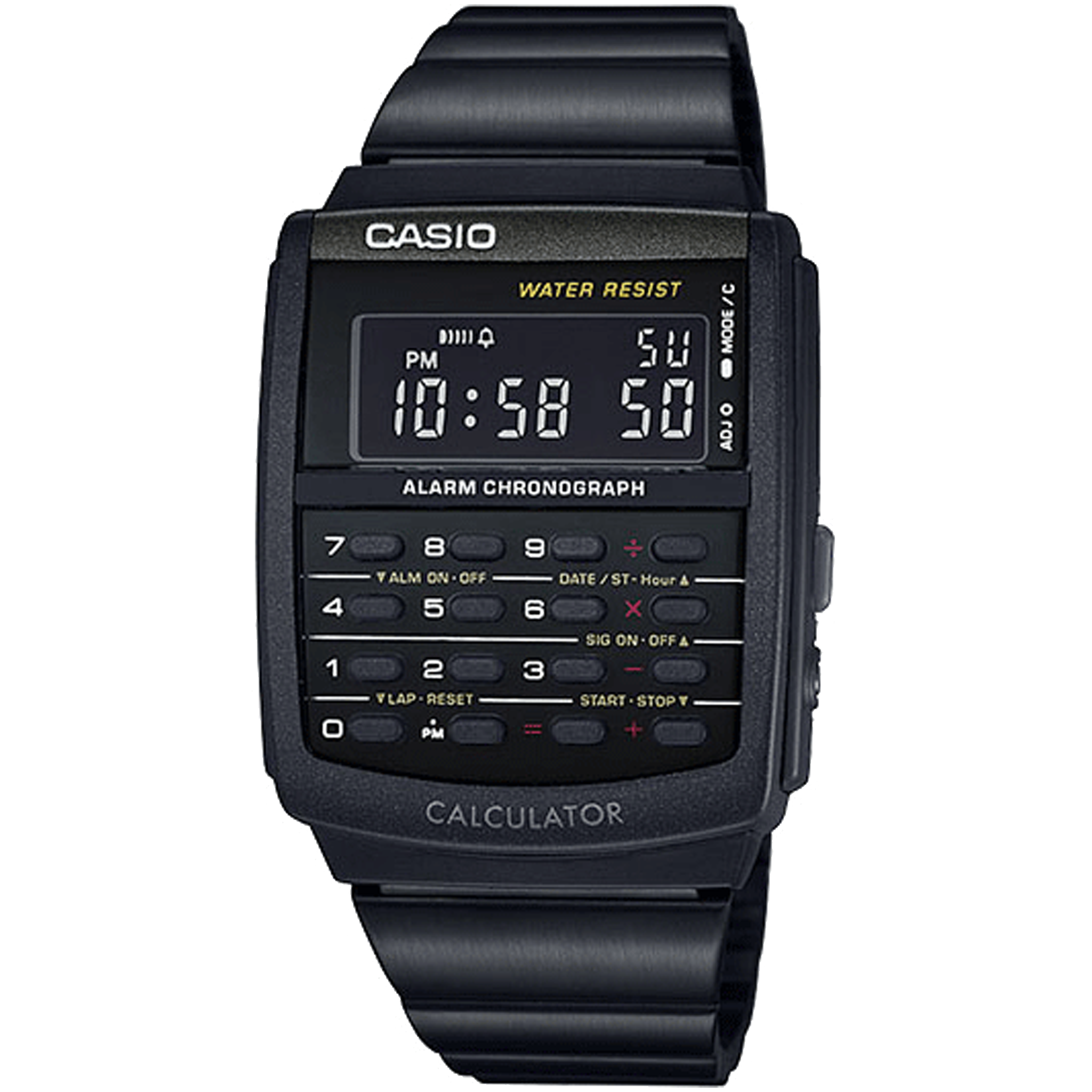 Casio Vintage Digital Calculator Watch CA506B 1A