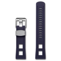 Crafter Blue - 22mm Straight End Rubber Strap