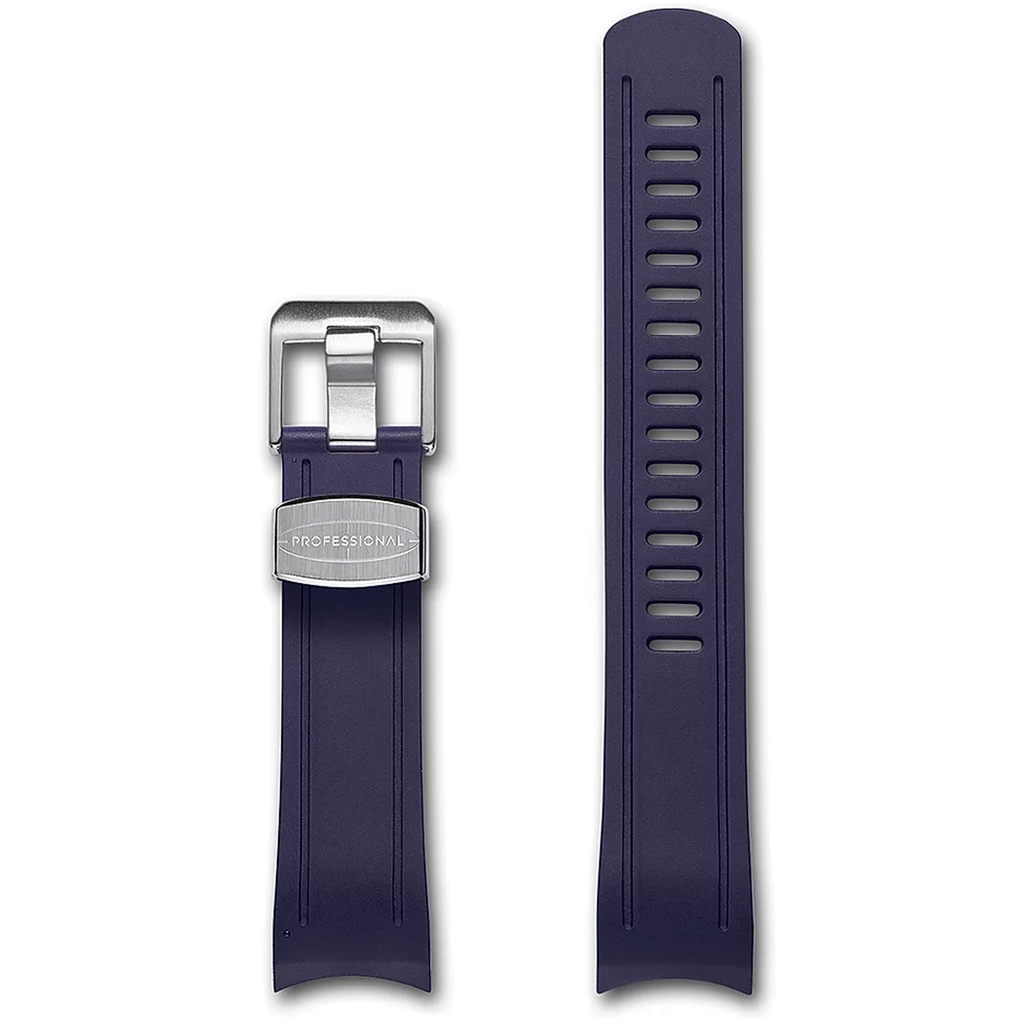 Crafter Blue Fitted End Rubber Strap for Seiko SKX New 5 Sport