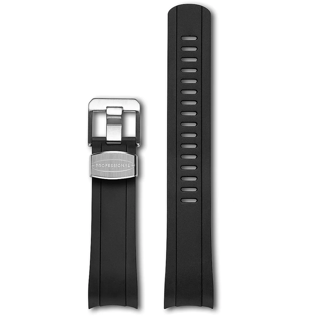 Crafter Blue - Fitted End Rubber Strap for Seiko SKX, New 5 Sport