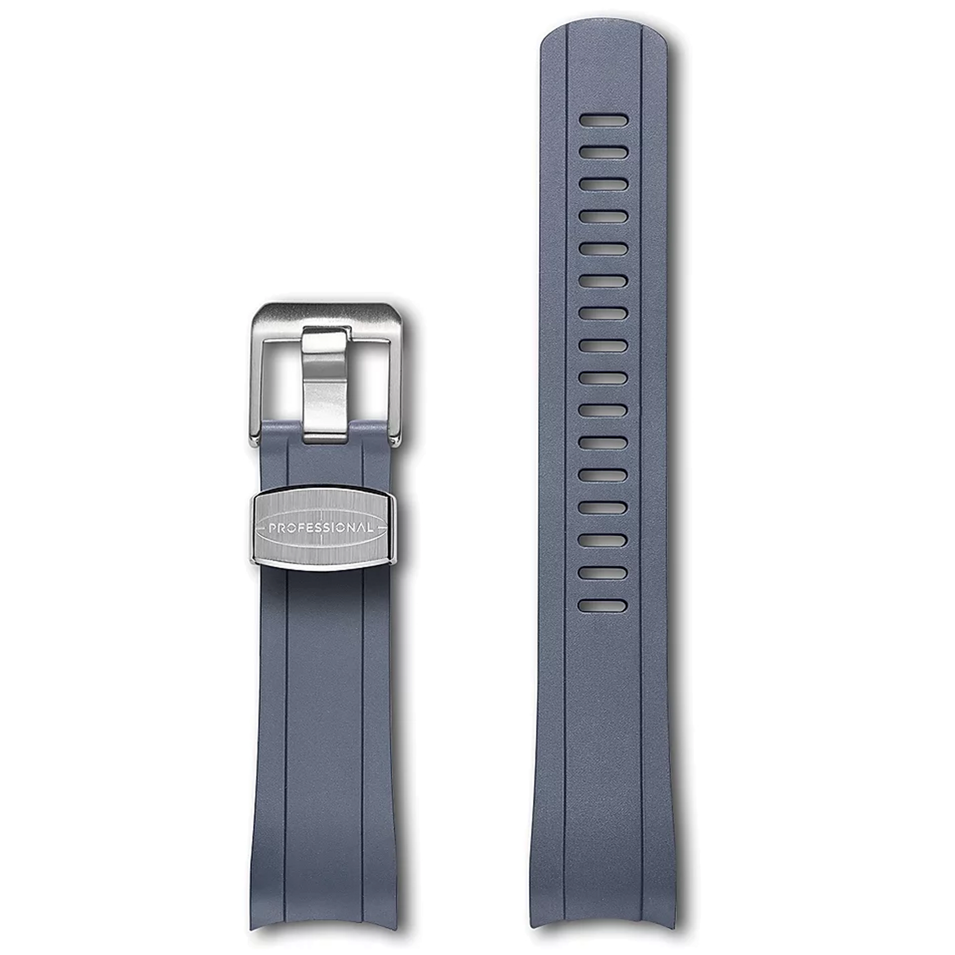 Crafter Blue Fitted End Rubber Strap for Seiko SKX, New Sport