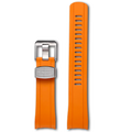 Crafter Blue - Fitted End Rubber Strap for Seiko SKX, New 5 Sport