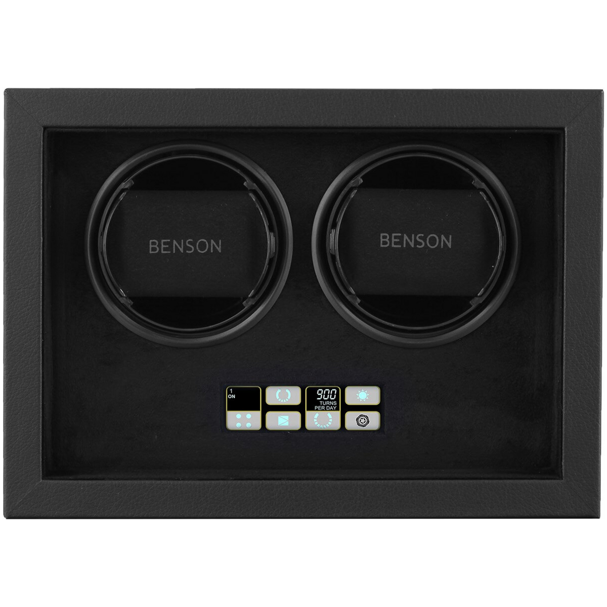 Benson Compact Series - 2 Watch Winder in Black
