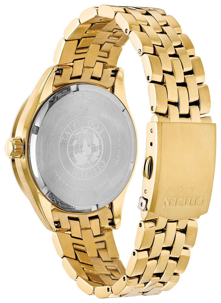 Citizen Eco-Drive - Corso - Gold Tone with Diamonds