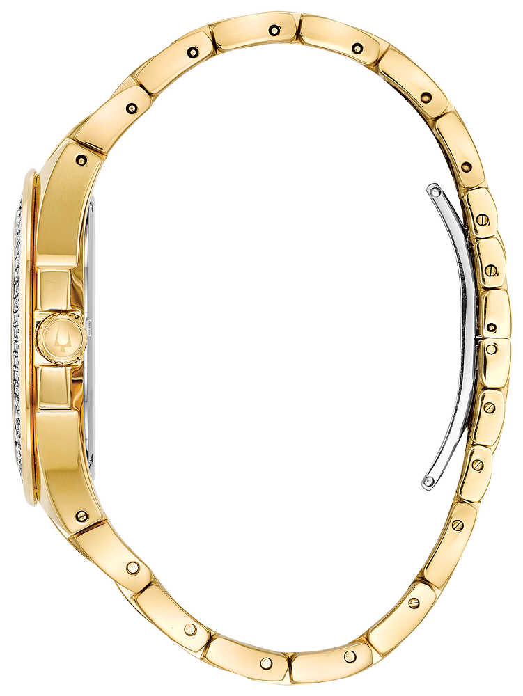 Bulova - Classic Crystals in Gold Tone 98B174