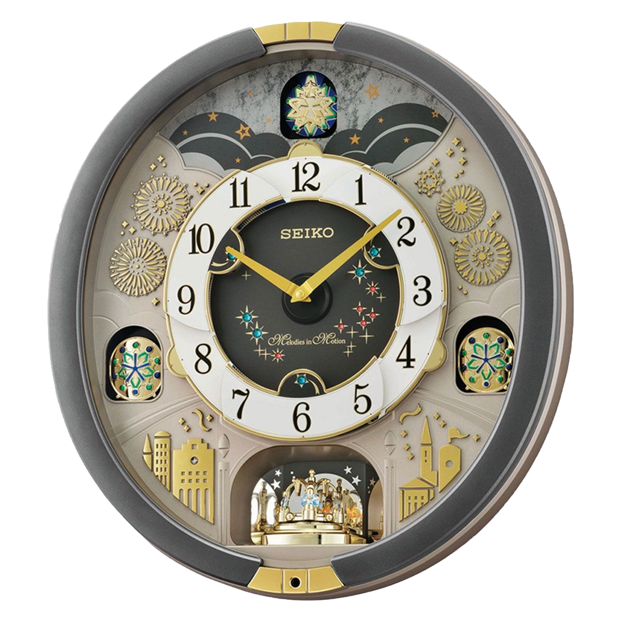 Seiko Melody In Motion Wall Clock QXM385N