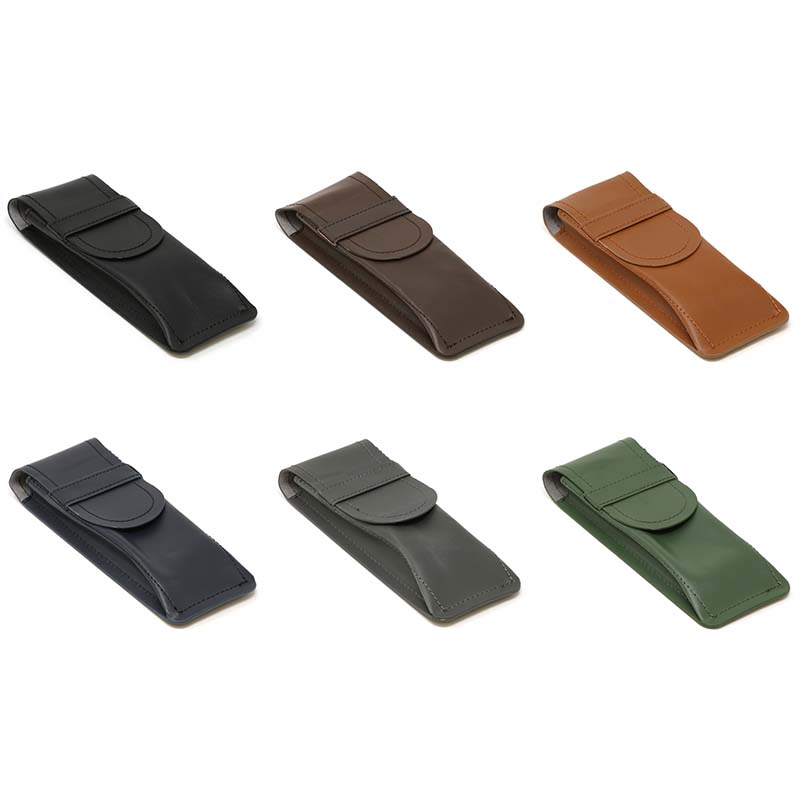 STRAPSCO - Dassari  Smooth Leather Watch Pouch