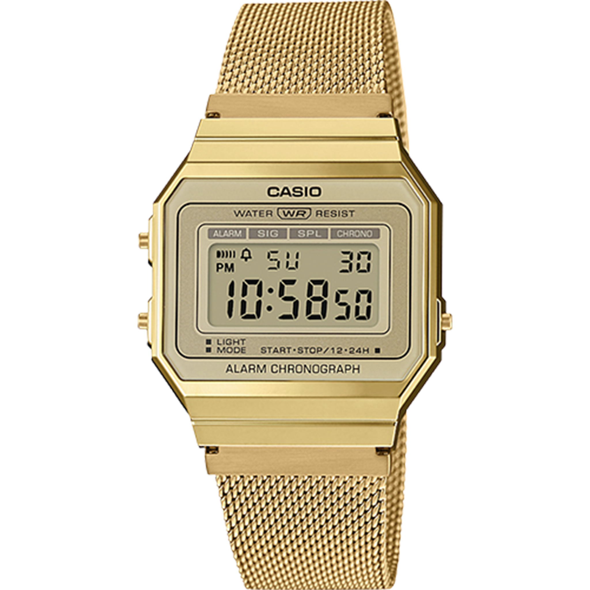 Casio Vintage Digital Gold