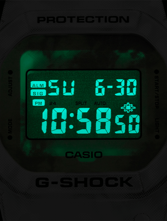 Casio G-Shock -  DW5600 - Snow Camo