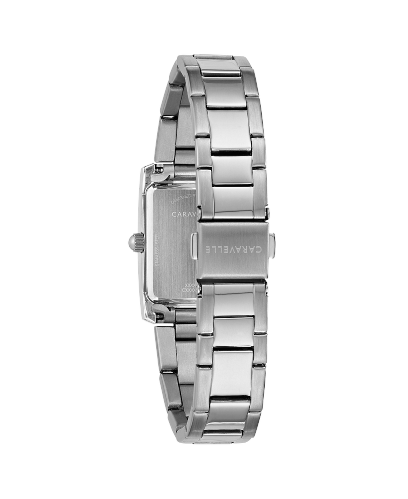 Caravelle Watch - Stainless Steel