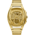 Bulova - Men's Curv Chronograph Watch - Gold Tone 97A160