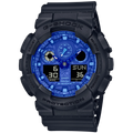 Casio G-Shock -  Ani/Digi - Paisley Blue GA100BP-1A