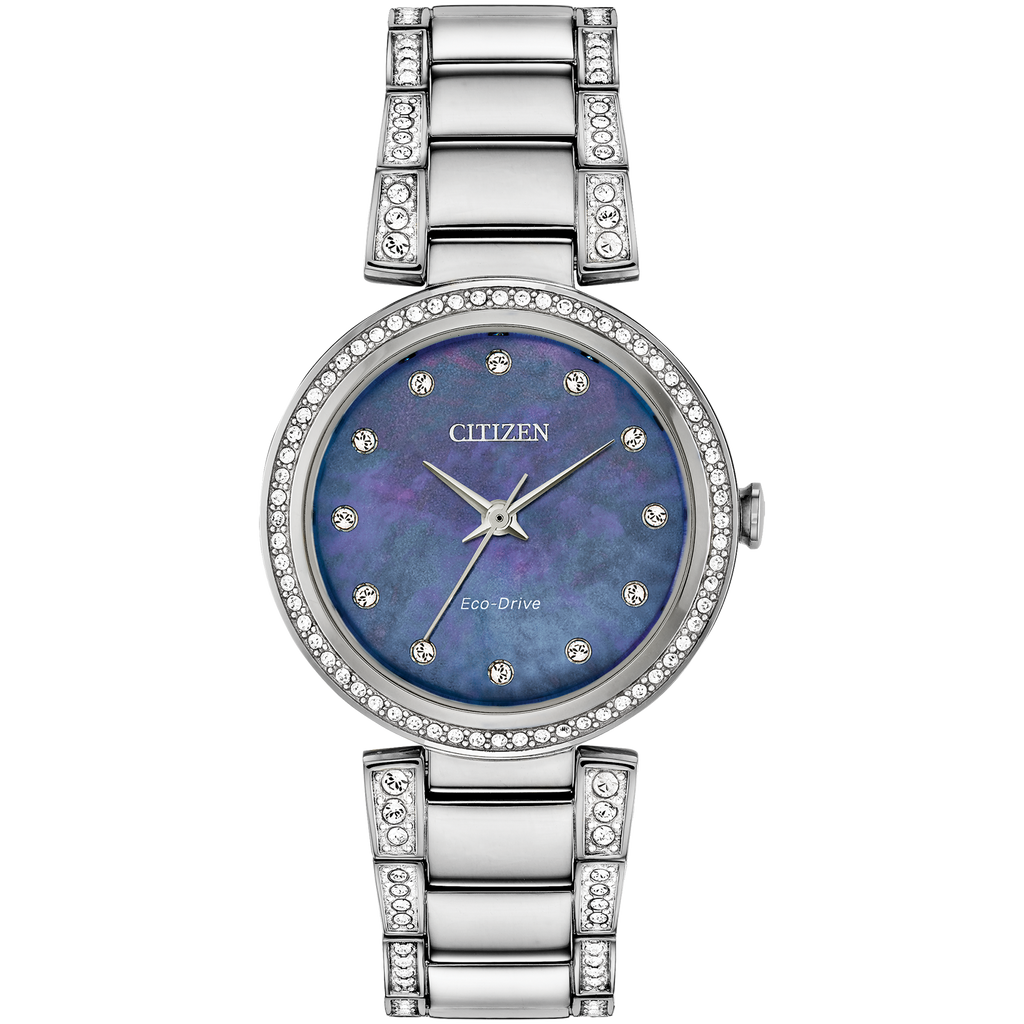 Citizen Eco-Drive - SILHOUETTE CRYSTAL - Stainless Steel