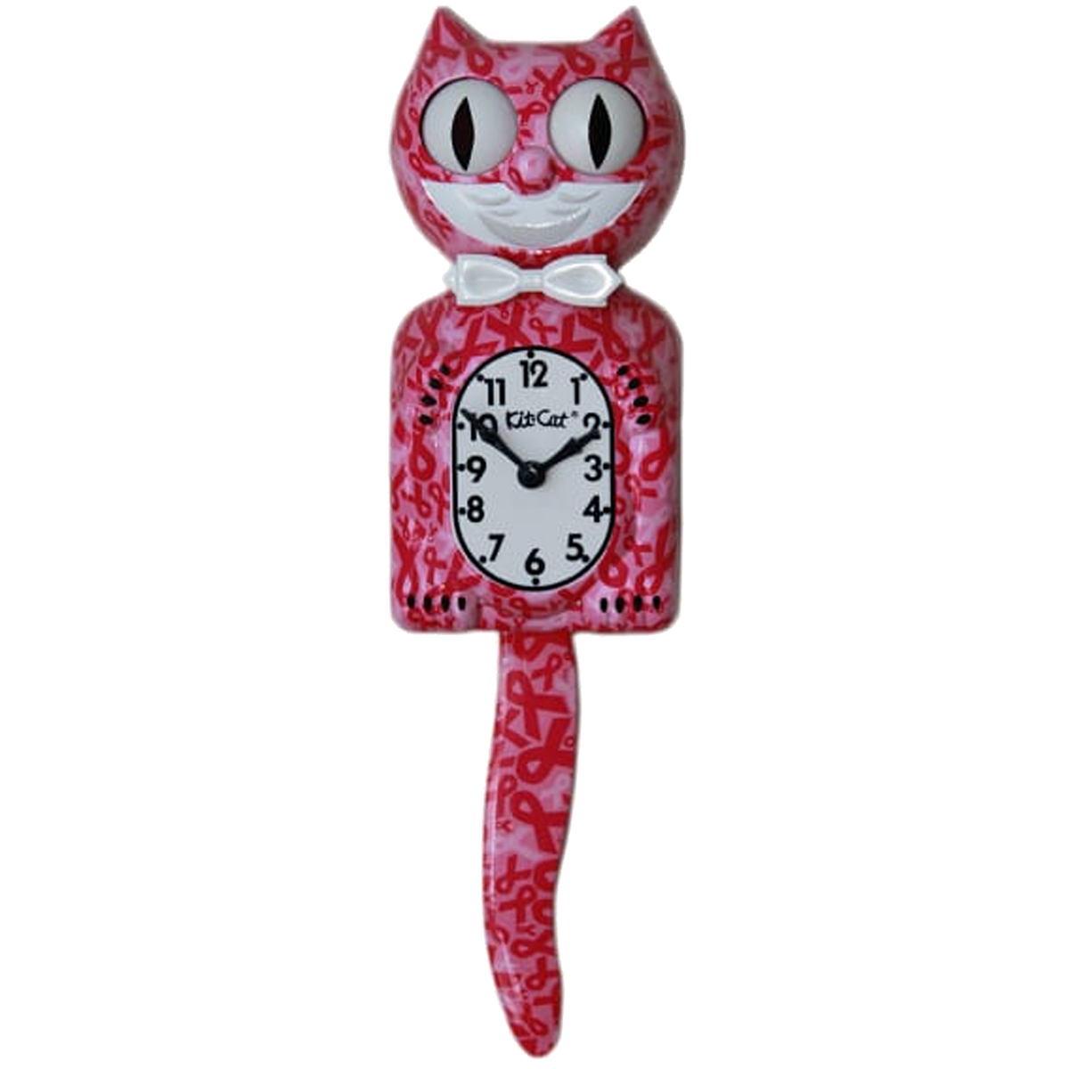 Pink Ribbon Kit-Cat® Klock
