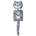 Snow Leopard Kit-Cat® Klock