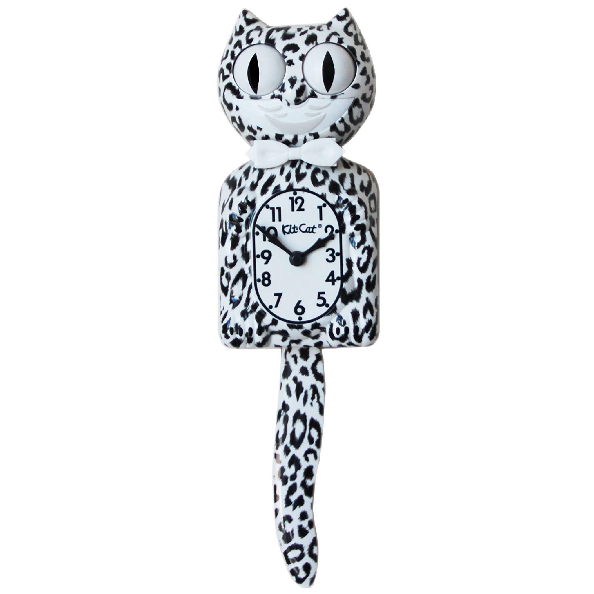 Snow Leopard Kit-Cat® Klock