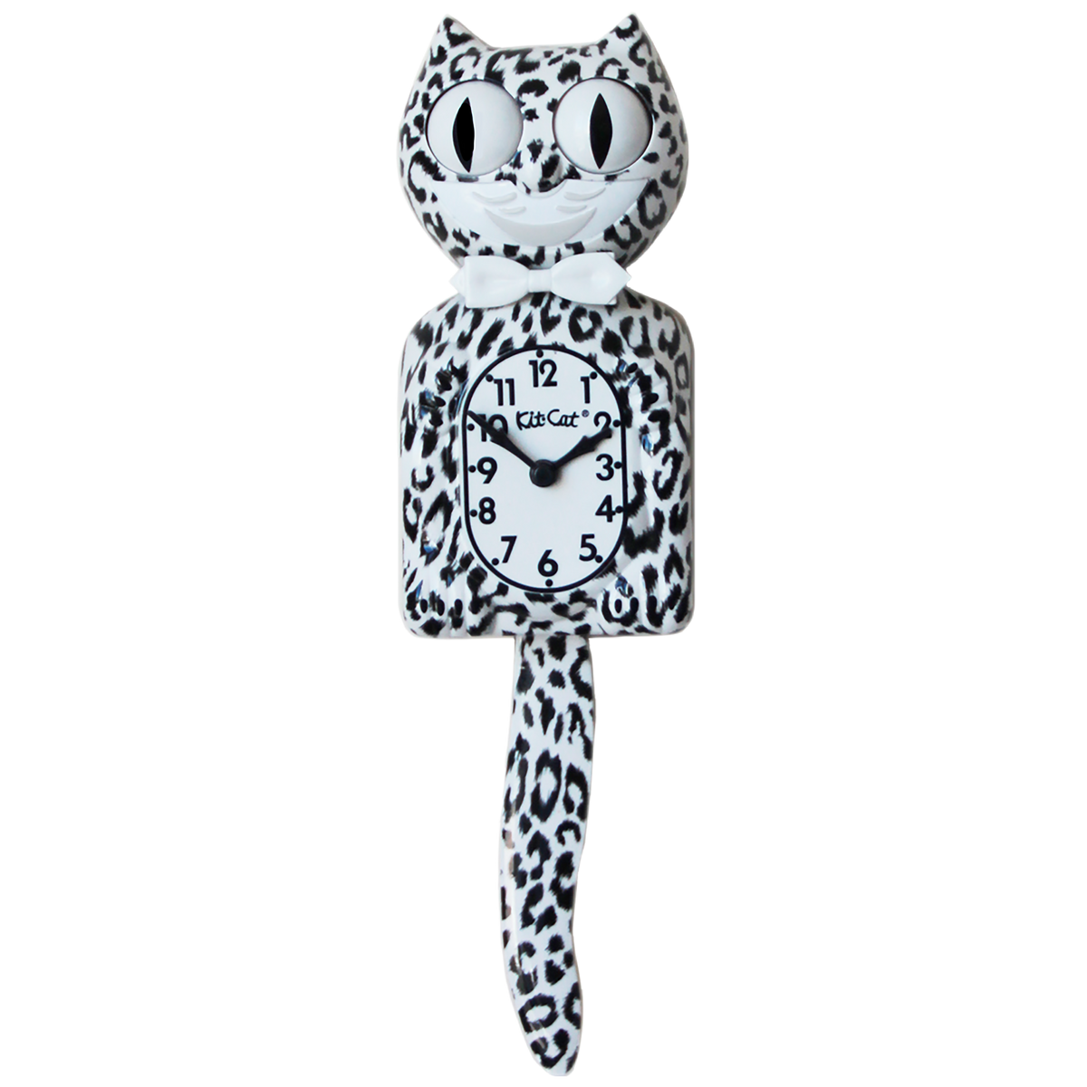 Snow Leopard Kit-Cat® Klock