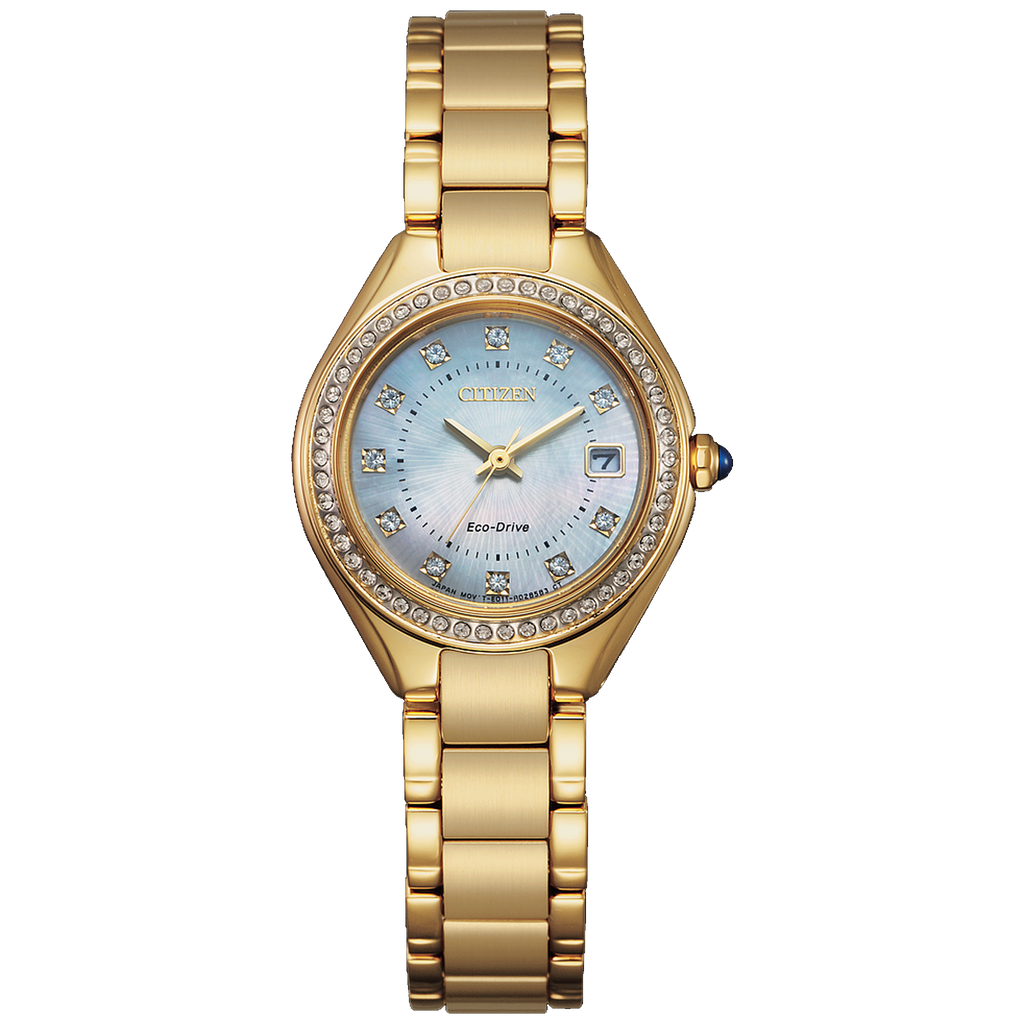 Citizen Eco-Drive - SILHOUETTE CRYSTAL - EW2552-50D
