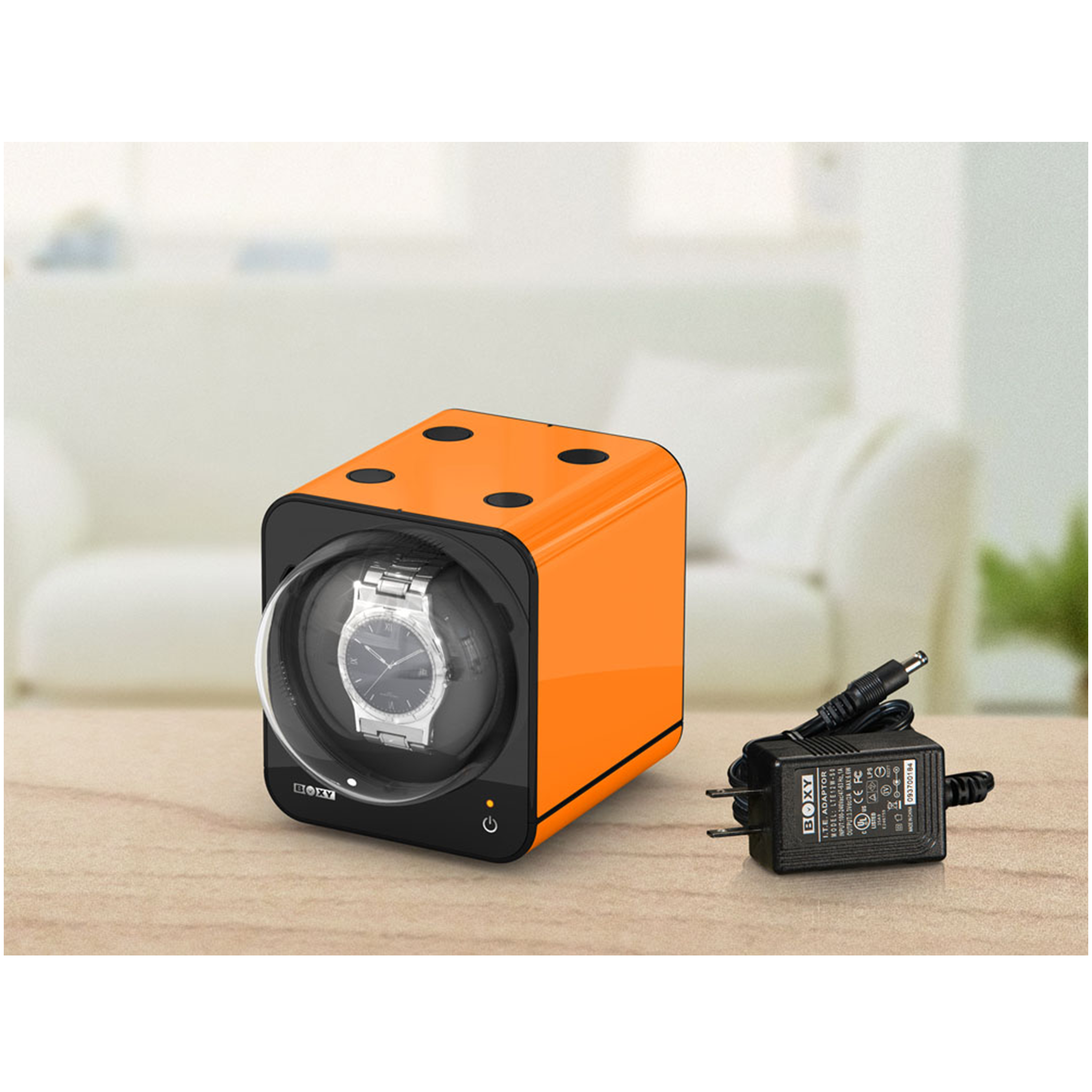 Boxy Watch Winder - Fancy Brick Winder System