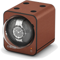 Boxy Watch Winder - Fancy Brick Winder System - Leather