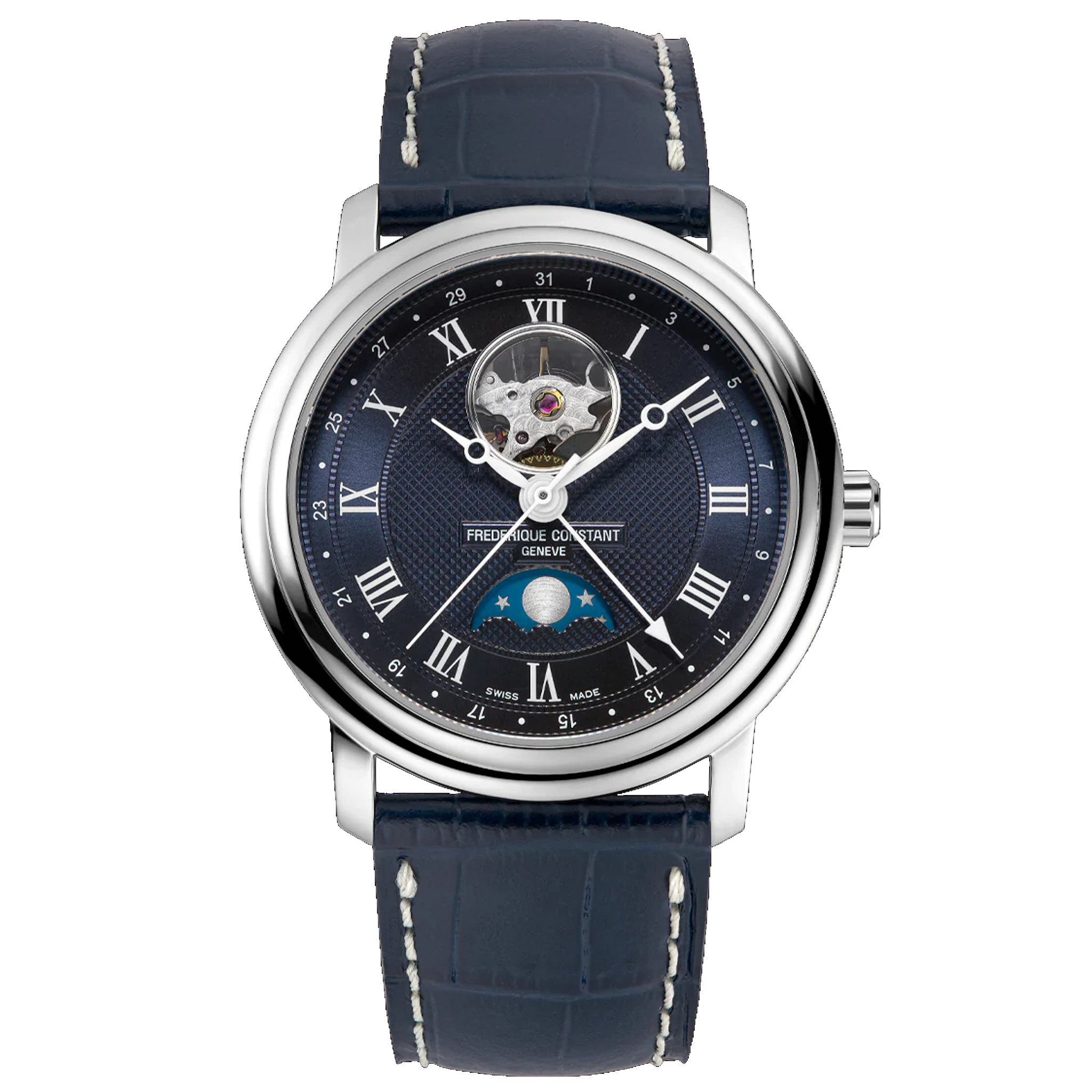Frederique Constant - Classic Heartbeat Moonphase FC-335MCNW4P26