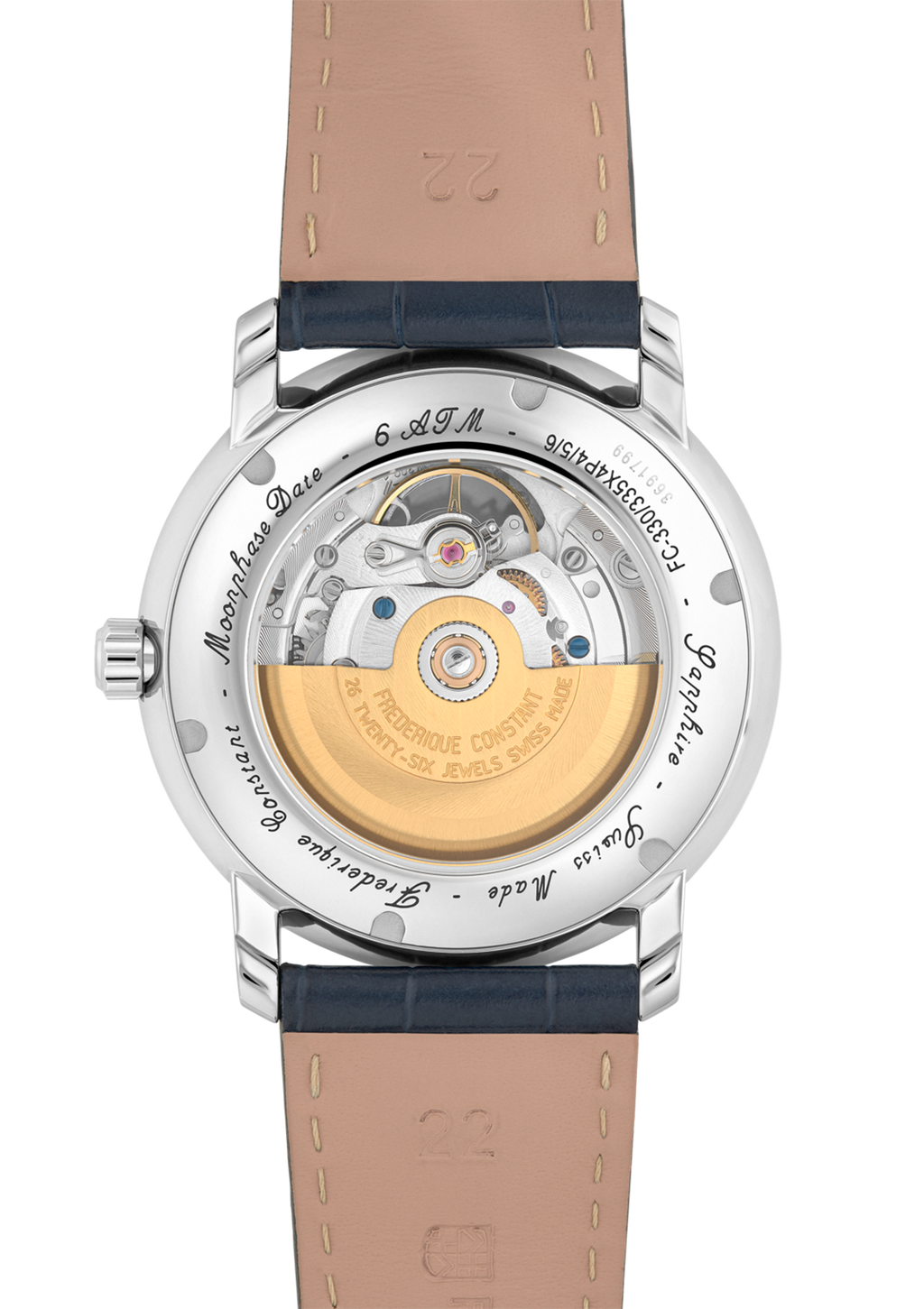 Frederique Constant - Classic Heartbeat Moonphase FC-335MCNW4P26