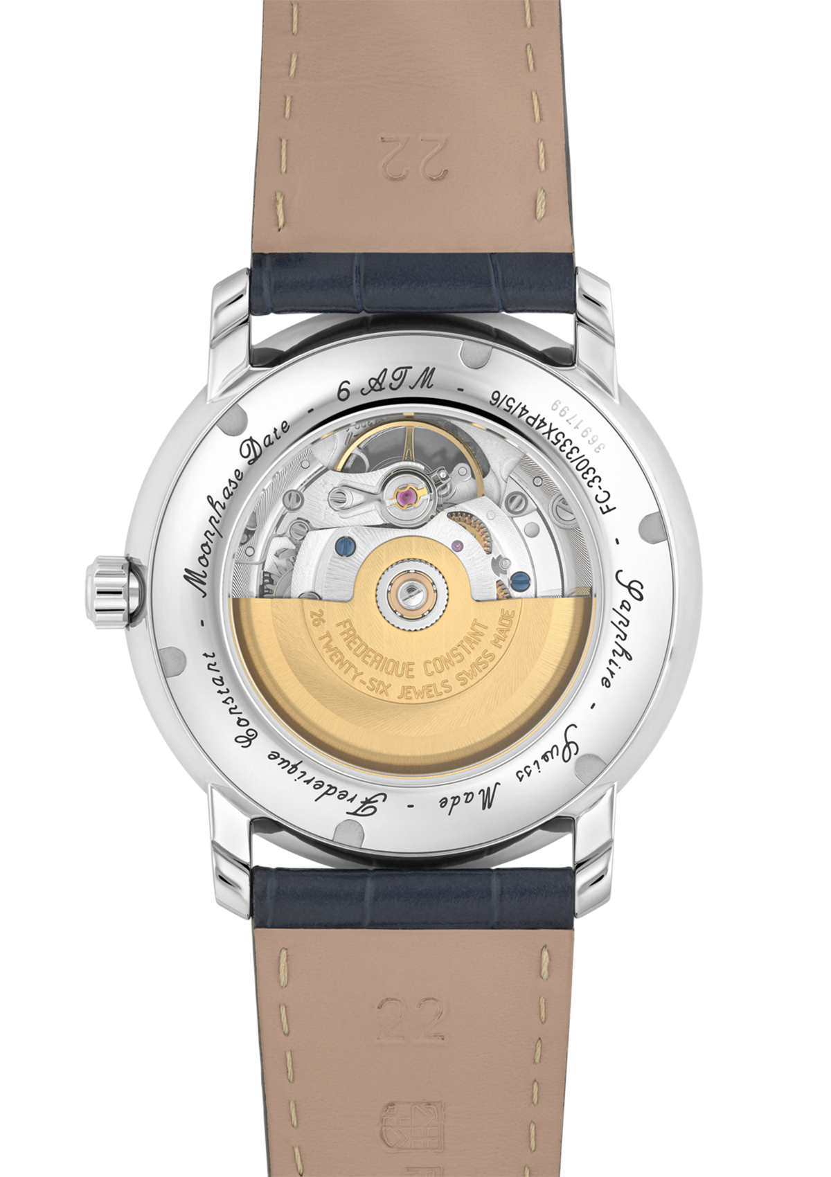 Frederique Constant - Classic Heartbeat Moonphase FC-335MCNW4P26