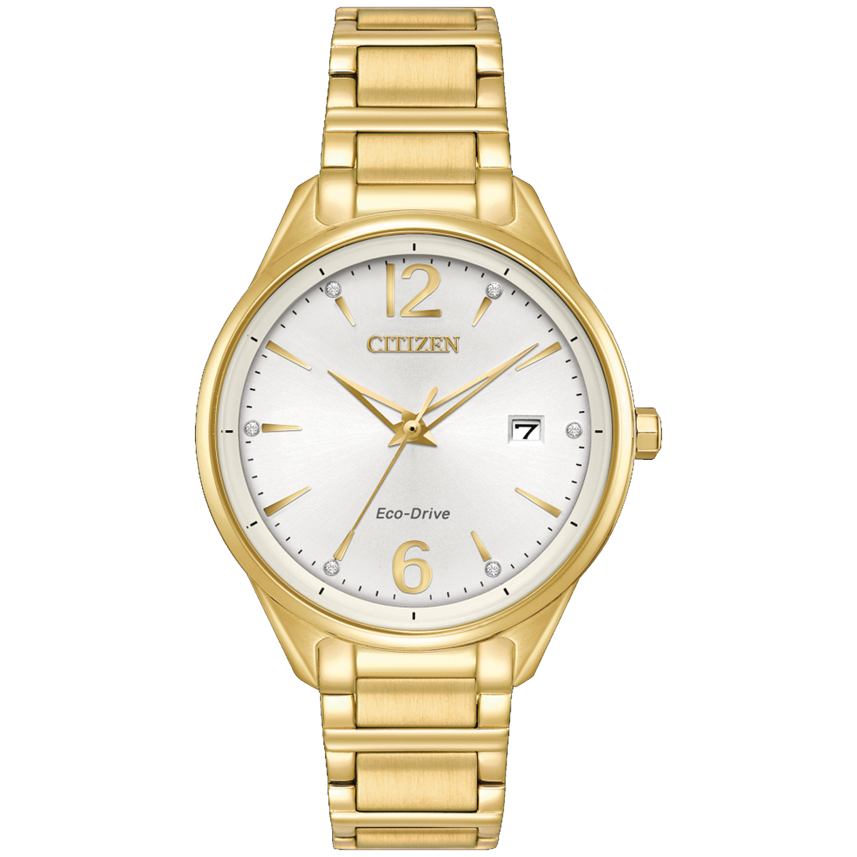 Citizen Eco-Drive: Chandler in Gold Tone