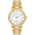 Citizen Eco-Drive - Chandler - Gold Tone with MOP Dial