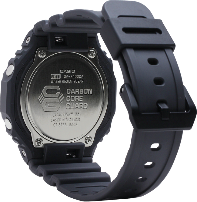 Casio G-Shock - Ani/Digi - Carbon GA2100CA-8A