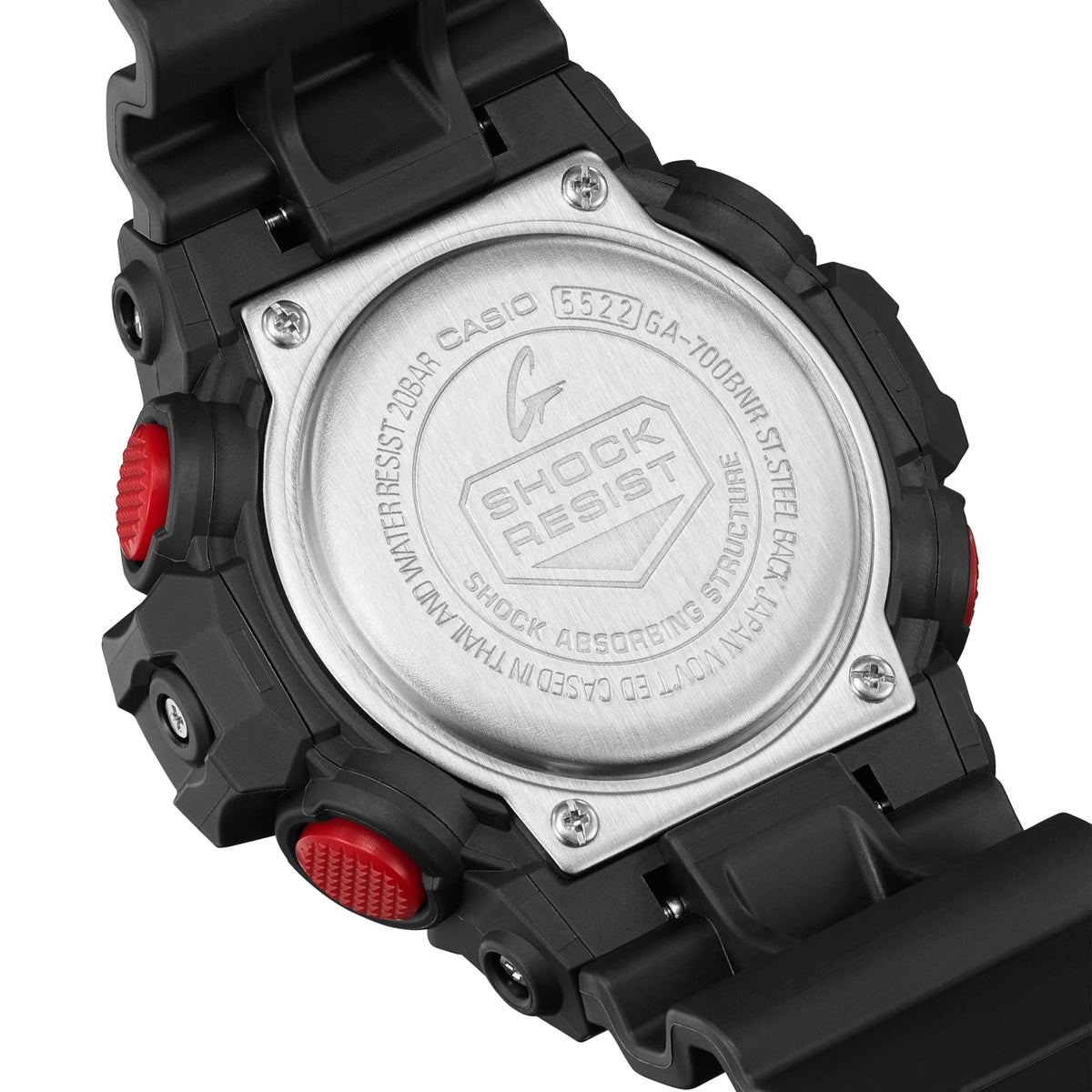 Casio G-Shock -  GA700 Series - Ignite Red