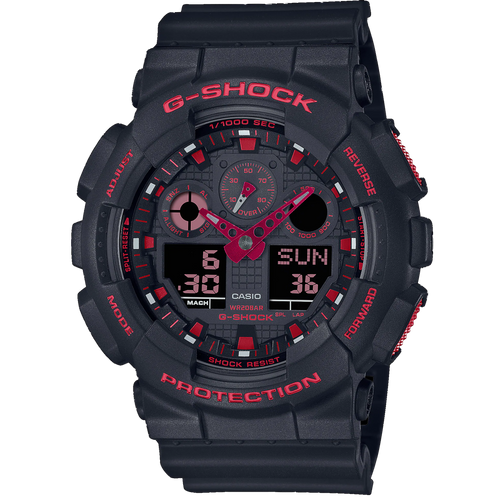 Casio G-Shock -  Ani/Digi - Ignite Red