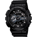 Casio G-Shock -  Ani/Digi - Black and Silver GA110-1B