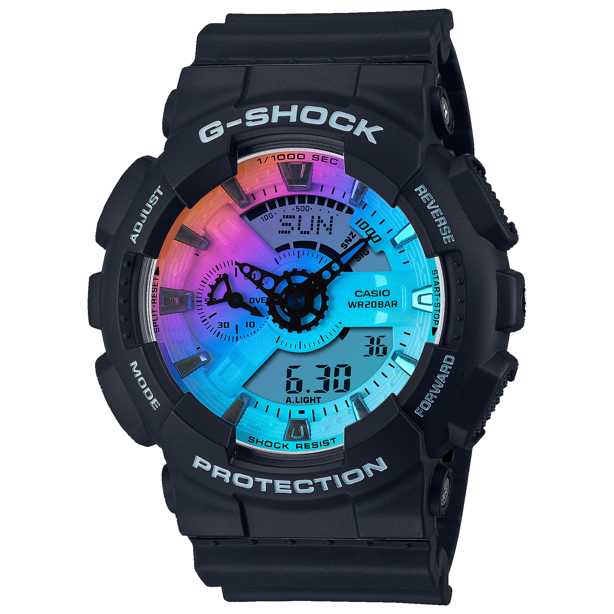 Casio G-Shock S Series - Ani/Digi GA110SR-1A 