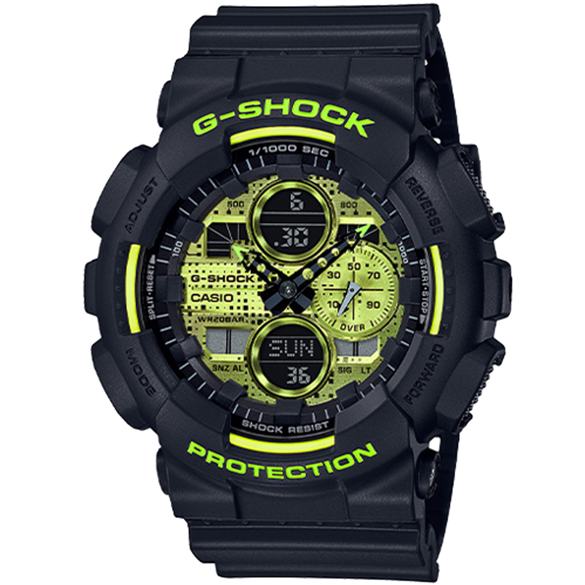 Casio G-Shock -  Ani/Digi - GA140DC-1A