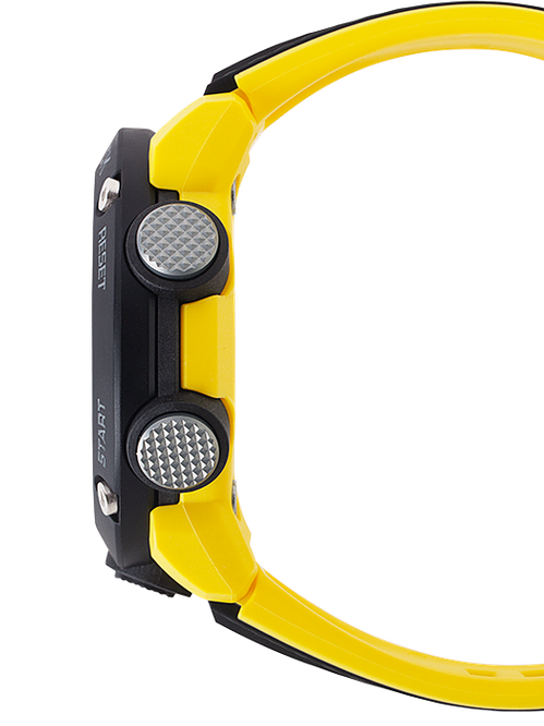 Casio G-Shock -  GA2000 Series - Carbon Core Guard - Black/Yellow
