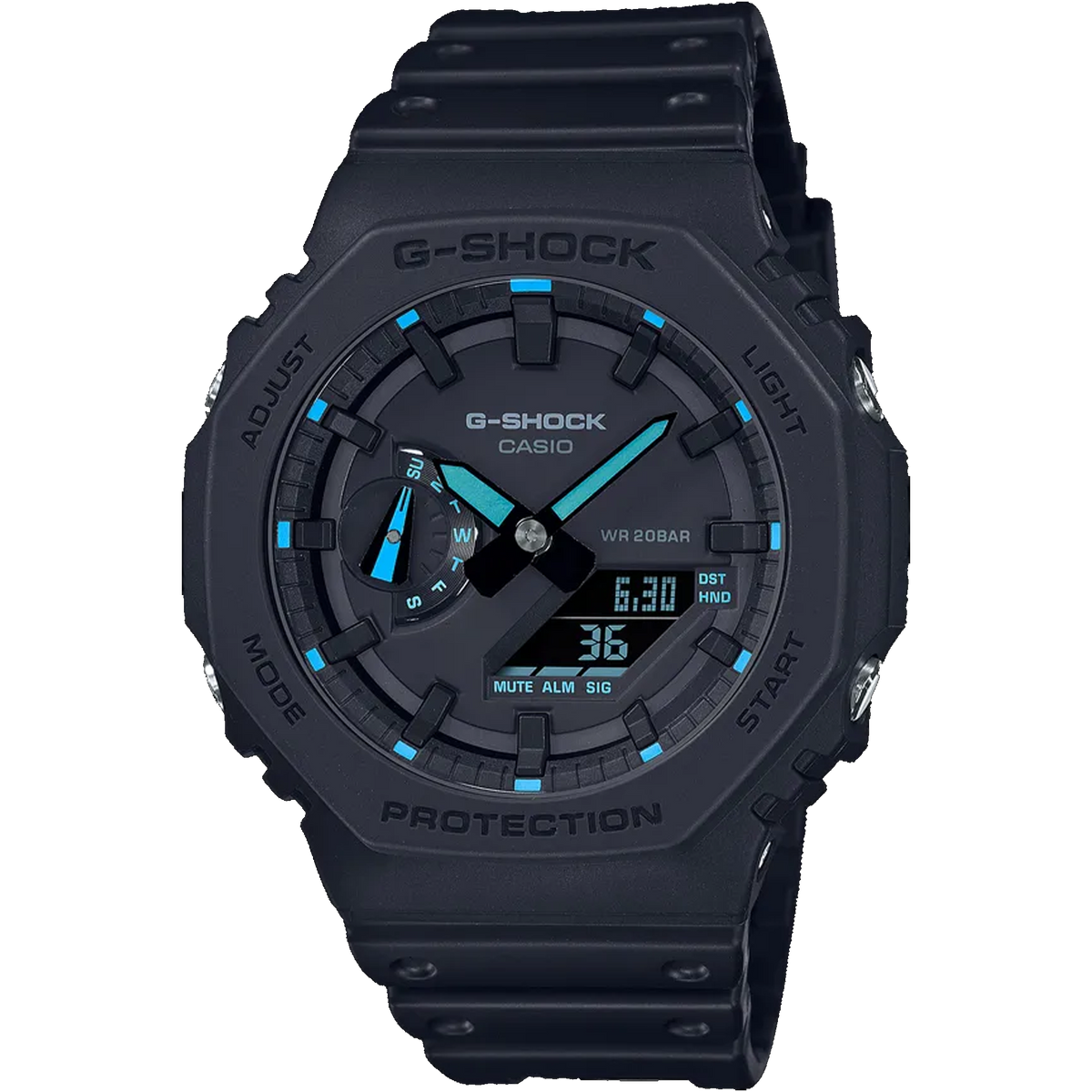 Casio G-Shock -  GA2100 Series - Blue Accent