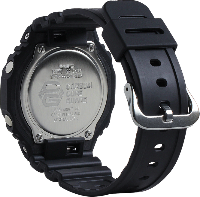 Casio G-Shock - Ani/Digi - Carbon GA2100-1A2