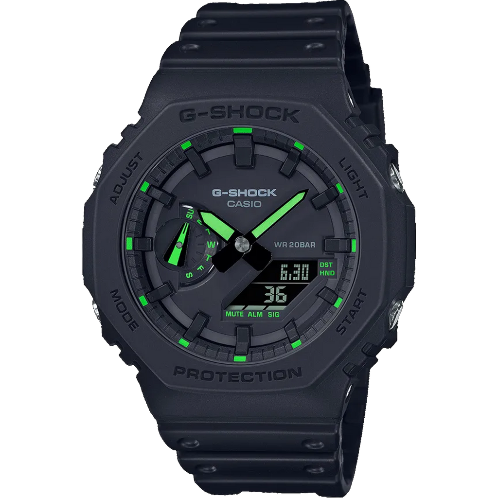 Casio G-Shock - Ani/Digi - Carbon GA2100-1A3