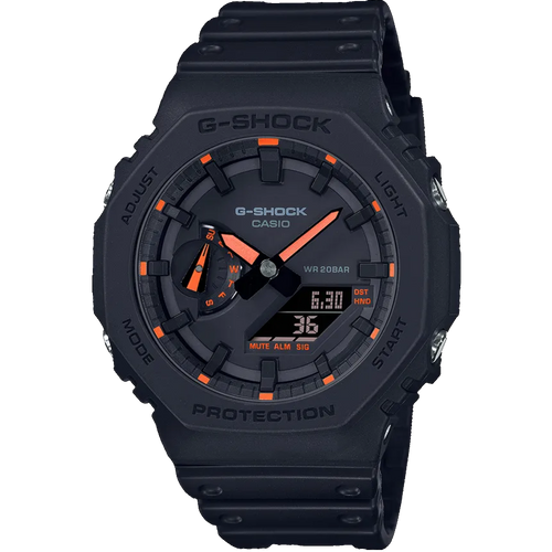 Casio G-Shock - Ani/Digi - Carbon GA2100-1A4