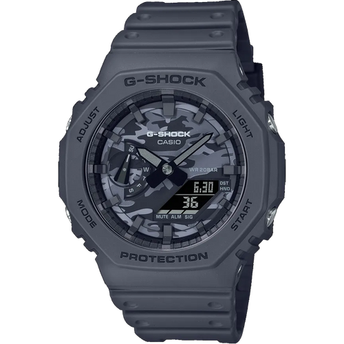 Casio G-Shock - Ani/Digi - Carbon GA2100CA-8A